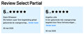 Review Select Partial