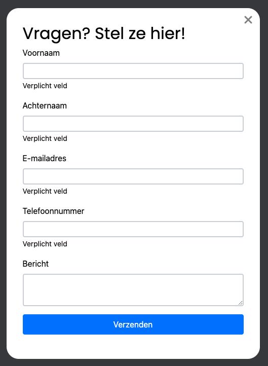 Simpele pop-up