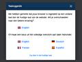 Taalkeuze suggestie